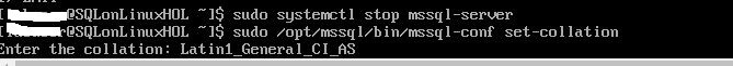 SQL Server collation change