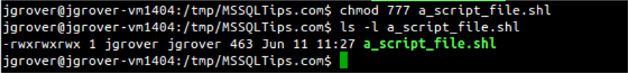 script file