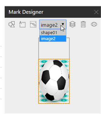 Image and Shape Names - Description: Show names of shape and image