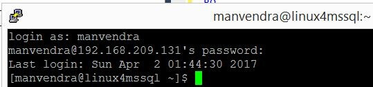 connect to Linux Server