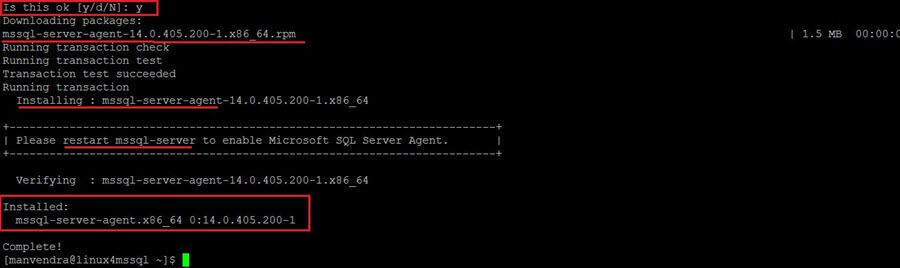 agent installation
