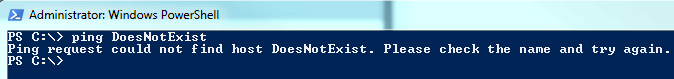 Failed name resolution