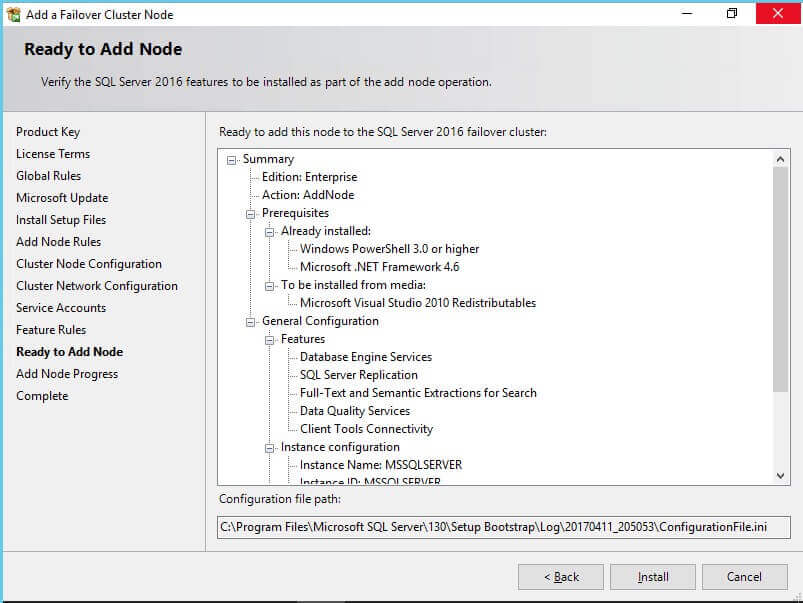 ready to add node