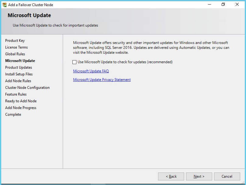 microsoft update