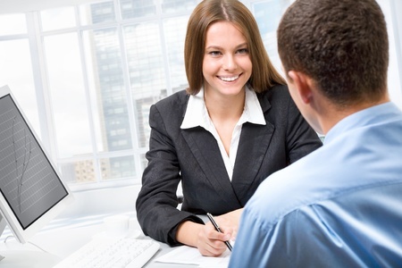 Business People Talking