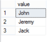 Pass Parameters into the STRING_SPLIT Function