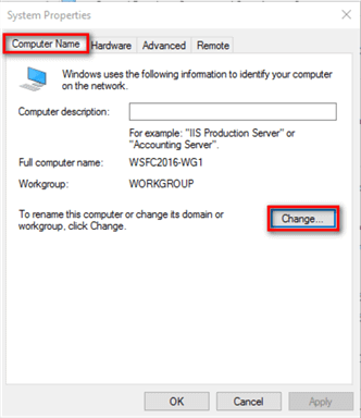 computer name