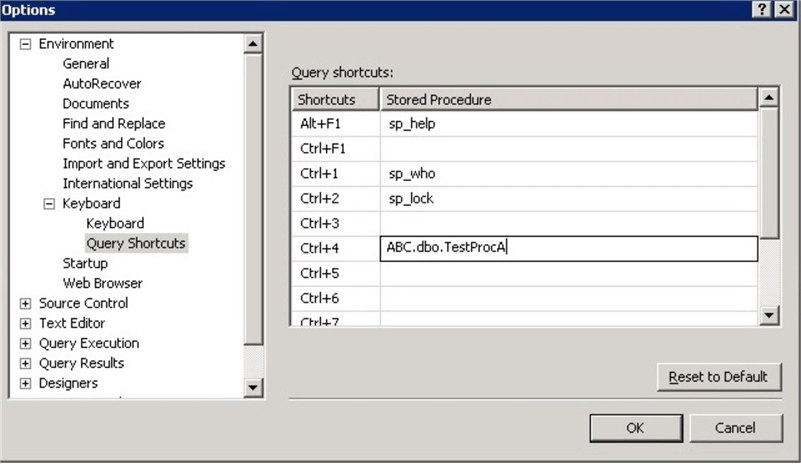 SQL Server Management Studio Recovery, Reporting, Key Combinations and ...