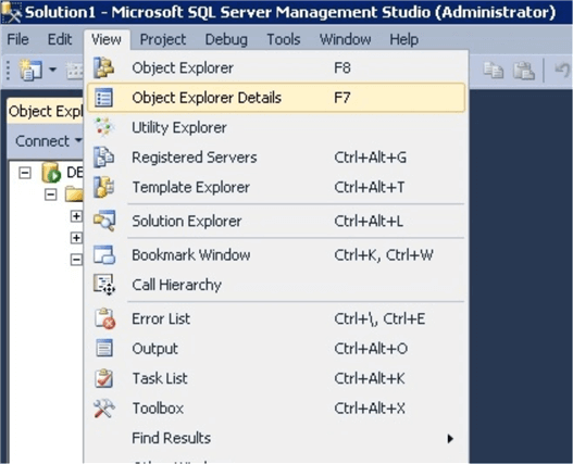 SQL Server Management Studio Tips – Generating Scripts