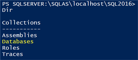 powershell dir command