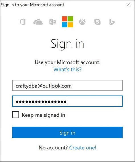 Log into the Azure Portal.