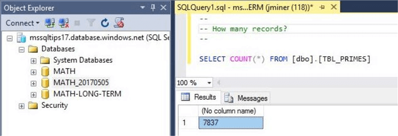 object explorer