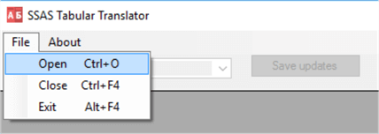 open translation file