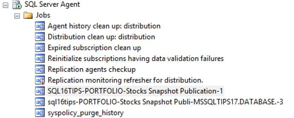 sql server agent jobs