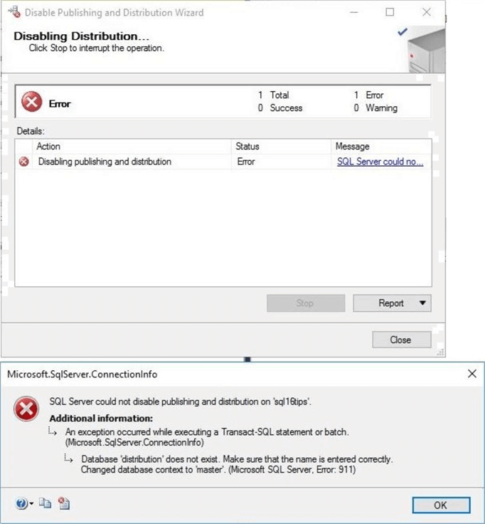 disabling distribution