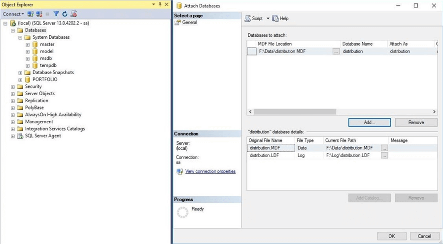 object explorer
