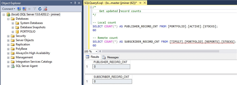 object explorer