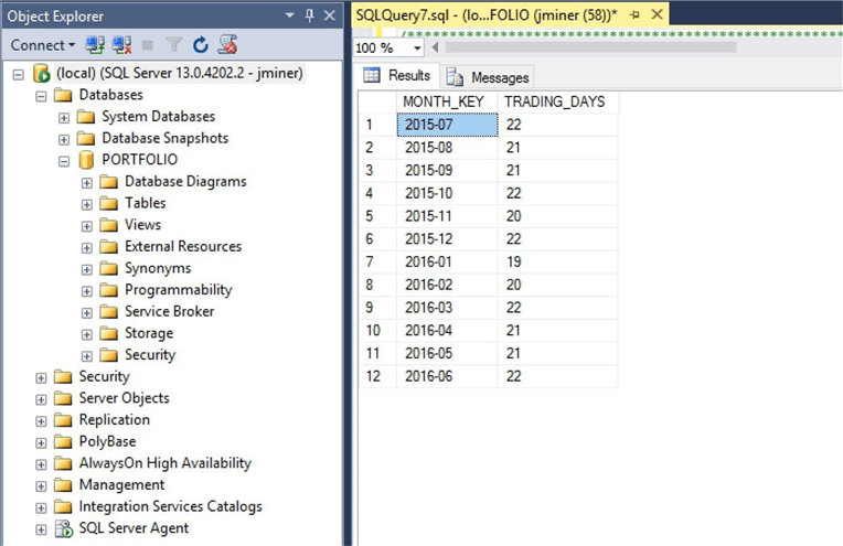 object explorer