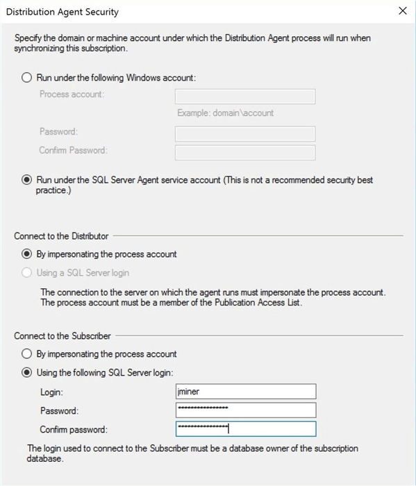 distribution agent security