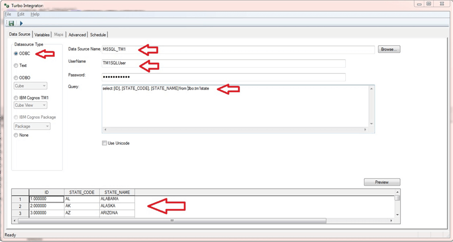 Input Source Screen