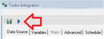 Start Turbo Integrator Process