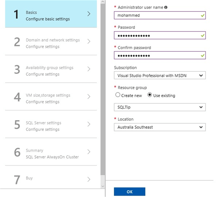 SQL Server AlwaysOn Availability Groups Using an Azure Template