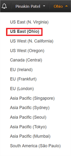 AWS has multiple region. - Description: AWS has multiple region.