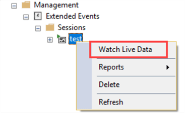 watch live data