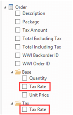 Analysis Services Tabular 2016 multiple display folders in Excel