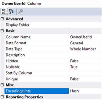 encoding hint to hash