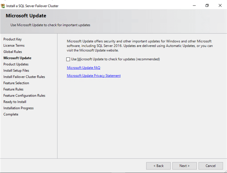 microsoft update