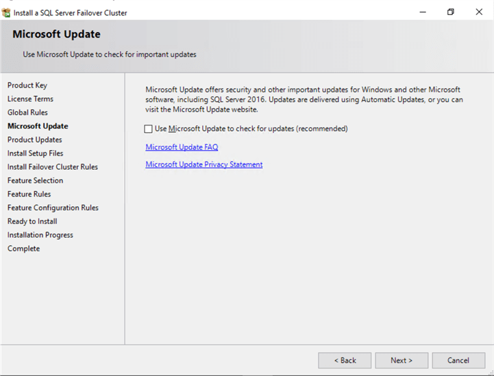microsoft update