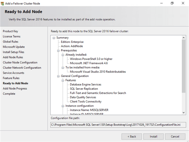 ready to add node