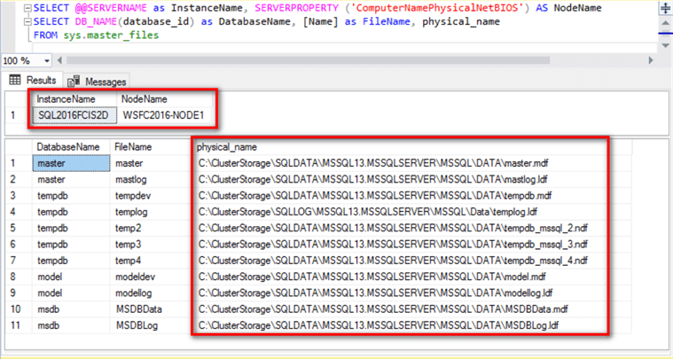 instance name