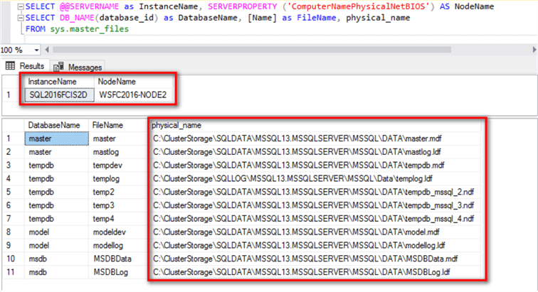 instance name
