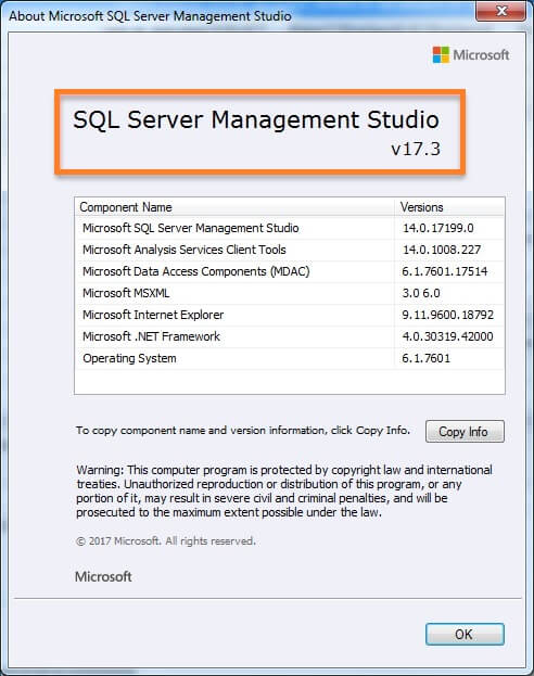 XEvent Profiler - SSMS v17.3