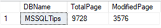 do some data changes and later check modified page again