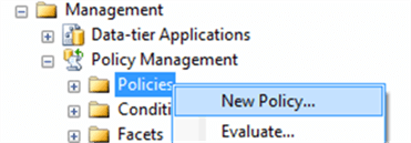 Create New Policy - Description: Create New Policy