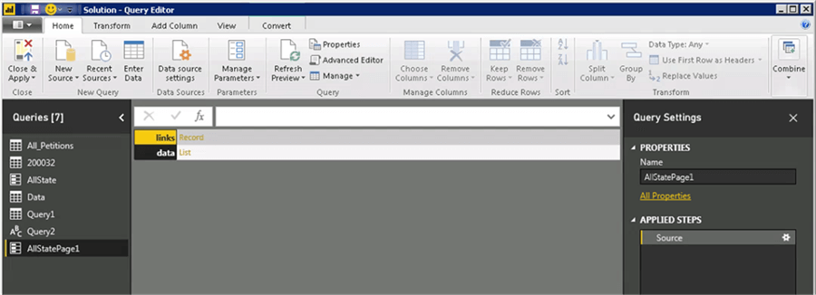 Edit the Query - Description: Edit the Query