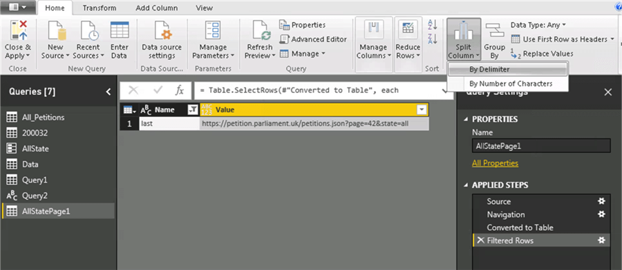 Last page URL - Description: Last page URL