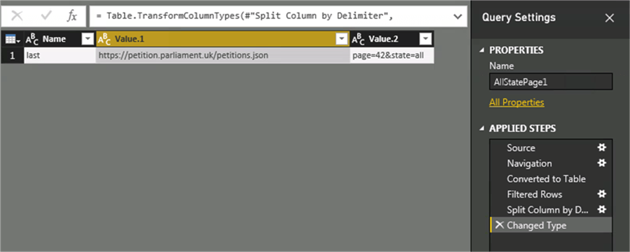 Split columns - Description: Split columns