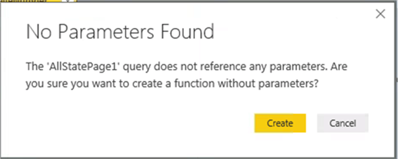 Create a function without the parameters - Description: Create a function without the parameters