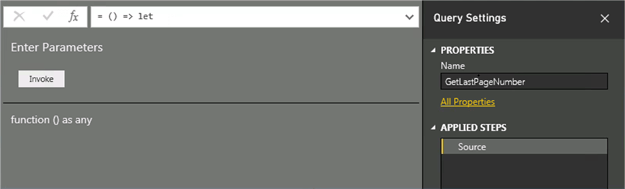 Invoke function - Description: Invoke function