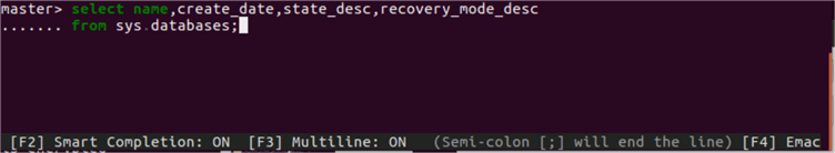 Installing and Using mssql-cli on Linux for SQL Server