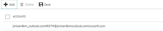 External User - Description: Since the email address does not have the same domain name as Active Directory, the user is considered external to the domain.
