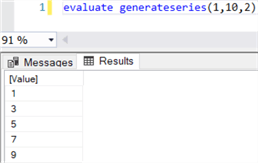 simple sequence with increment