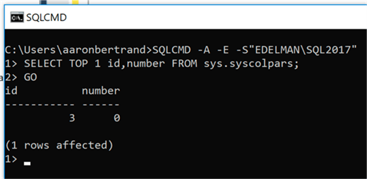 DAC from SQLCMD