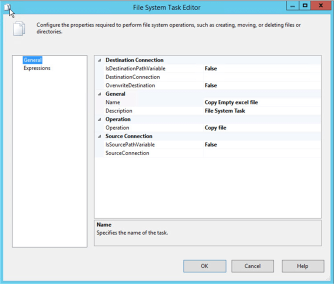 sql task editor