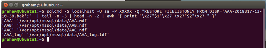 from disk