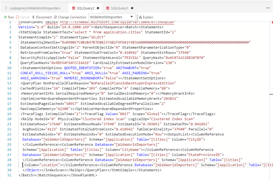 sql query